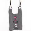 Sanrio Characters IP BR Mini-Tasche aus Strickstoff A Kuromi