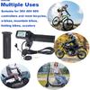 Full Twist Throttle, 8 Pin EBike Throttle 36V/48/60V Universal with 3 Speed Adjustment, LCD Speed Display, Key Switch, Electric Scooter Twist Grip