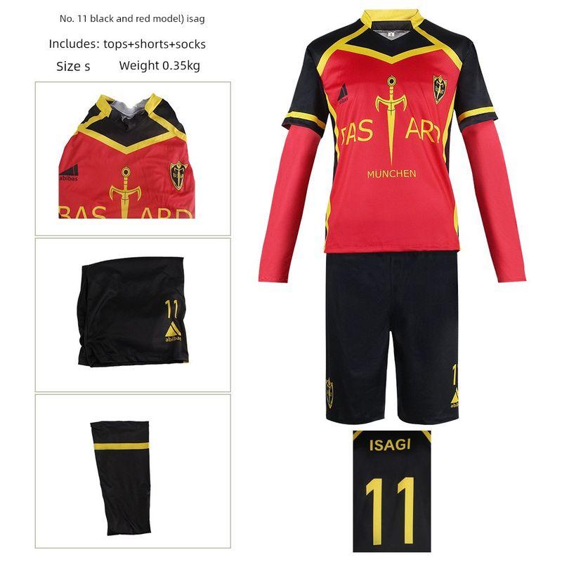 Blue Prison Jersey Jiseiichi Cosplay Costume Bachira Meguru Chigiri Hyoma Kishin Renzuke No. 11 Jiseiichi Cosplay Costume