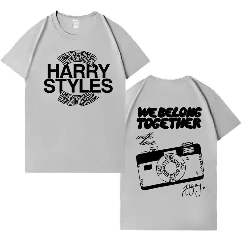 Unisex Comfortable Fashion Streetwear TShirt Singer Harry Styles Together 2026 Album Tour Concert Casual Pure Cotton Tee