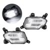 2 st LED varselljus Framstötare IP65 Vit Ljusfärg 12V Ersättning för KIA Sorento 2021