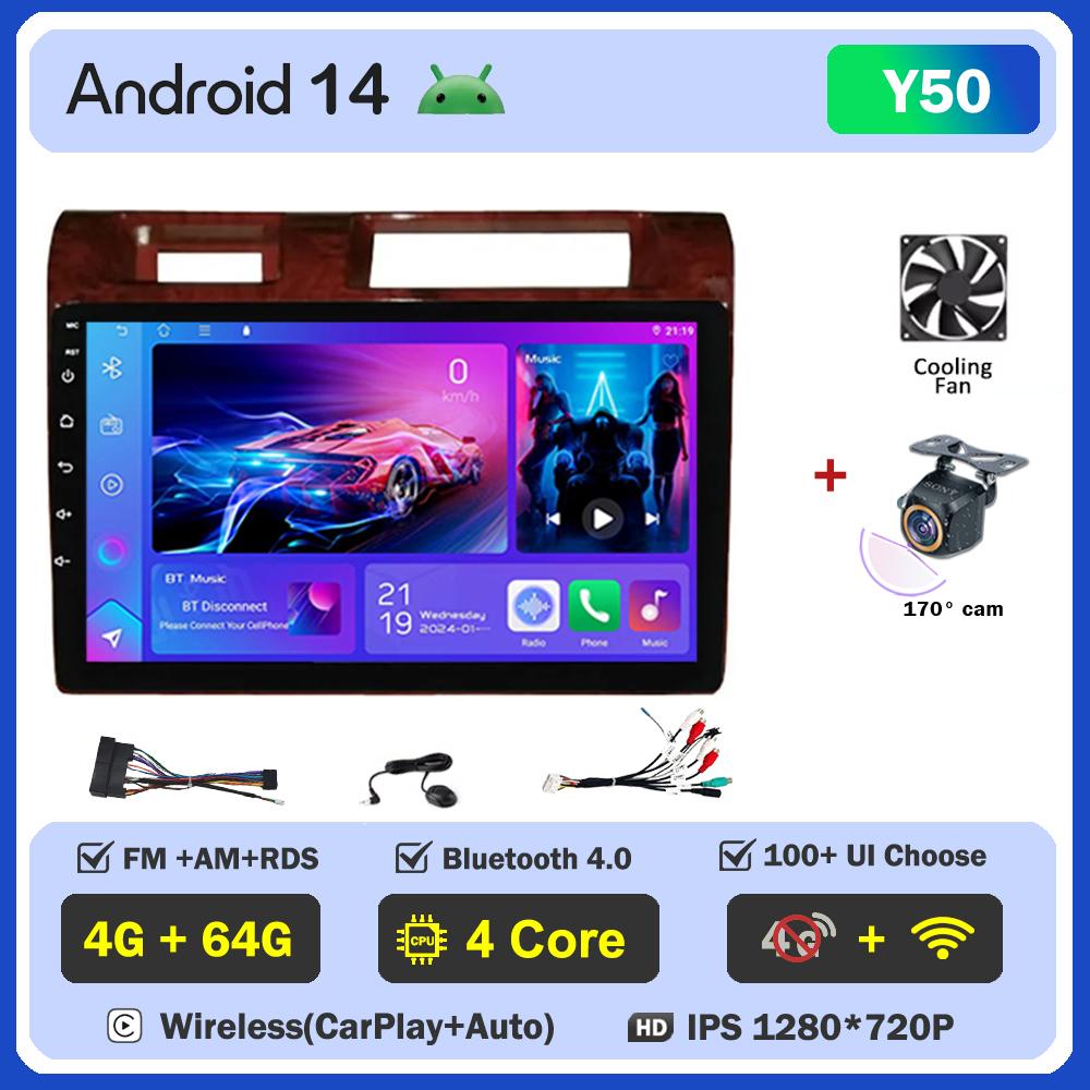 For Toyota Land Cruiser 70 Series LC70 LC71 LC76 LC78 LC79 Carplay Auto Screen Wireless Android Auto Car Intelligent Systems DSP