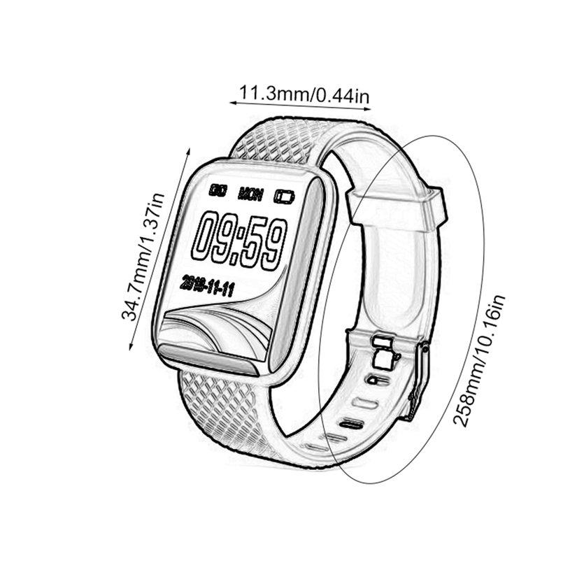 Cimiva D13 Pulsera Inteligente Fitness Tracker Frecuencia Cardíaca Tensiómetro  Smartband IF comprar a buen precio — entrega gratuita, reseñas reales con  fotos — Joom