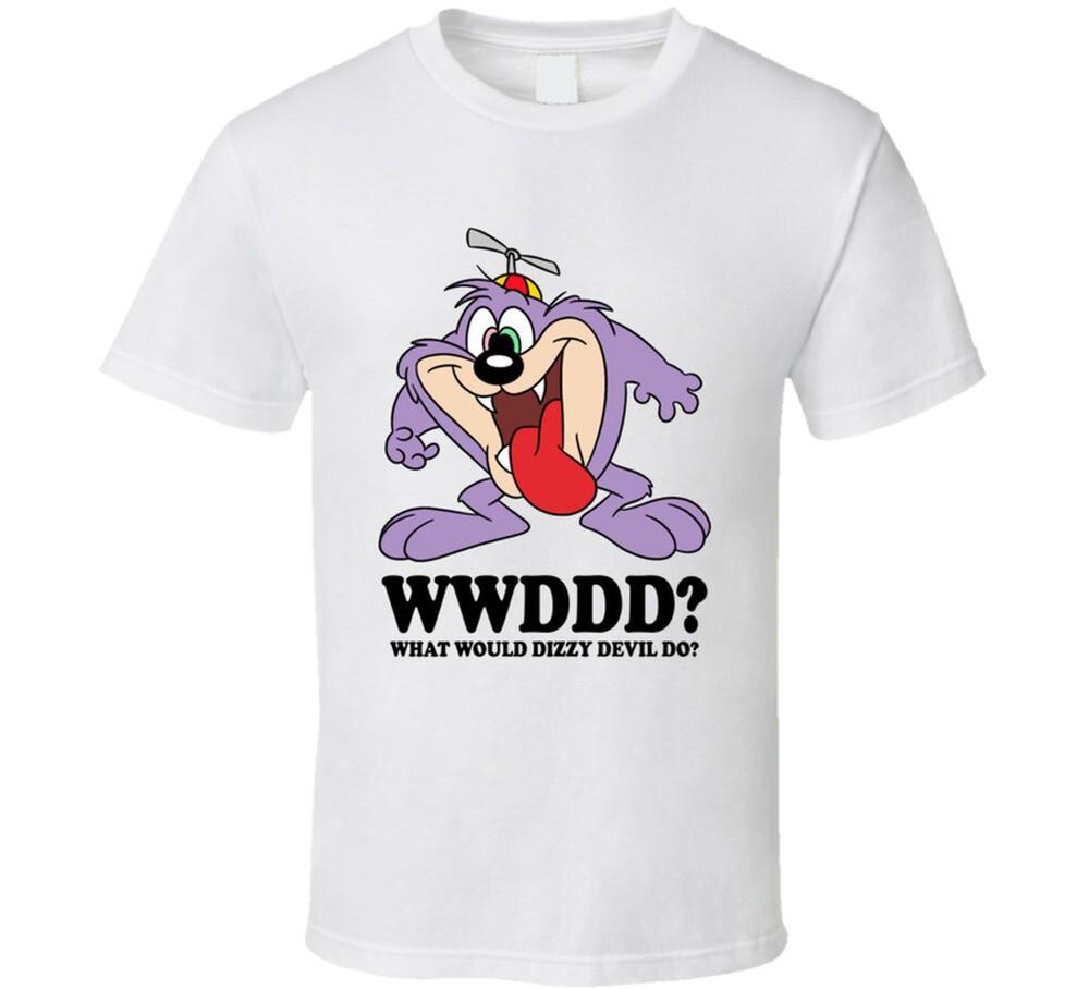 What Would Dizzy Devil Do Wwjd Cartoon Character Fan T Shirt Unisex T-Shirt XXXXL