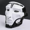 Mască de gardian de închisoare din plastic pentru petrecerea de Halloween, accesoriu de costum distractiv pentru adulți și copii