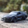 Chevrolet Camaro Supercar Simulation Diecast & Toy Vehicles Sounds & Light Pull Back Car 1:32 Alloy Model Gifts For Children