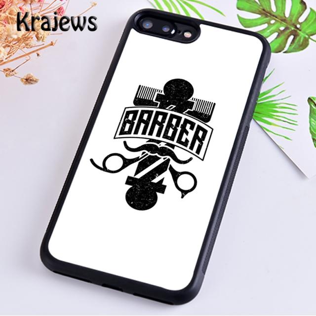 Barber Stripes Scissors For iPhone 17 Air 16 Phone Case Cover 15 14 Plus 12 13 Pro Max Coque Shell Fundas