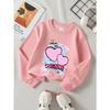 European sizes  Kids' Casual Sweatshirt Printed Round Neck Pullover, Dream Big Hearts Dreams,  Casual Comfortable