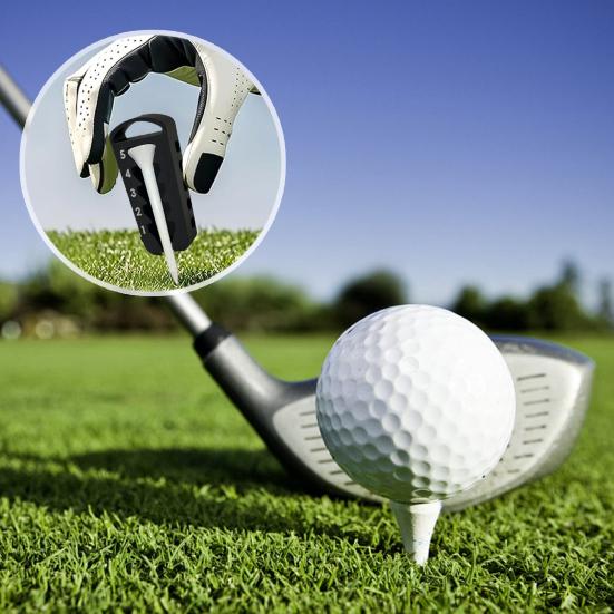 Golf Tee Height Adjuster 5 Settings Universal Tee Height Tool 3D Printed Tee Height Setter for Consistent Swings Golfers Gift