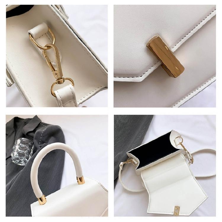 Fashionable & Versatile Bag Durable Lock Buckle Handbag Tote for Work & Shopping