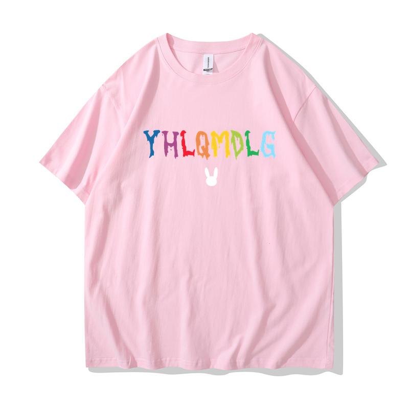 Rapper Bad Bunny Basis Classic Men Women T Shirt Cool Harajuku Tshirts Streetwear Summer 90s Female T-shirt Top Tee Clothes