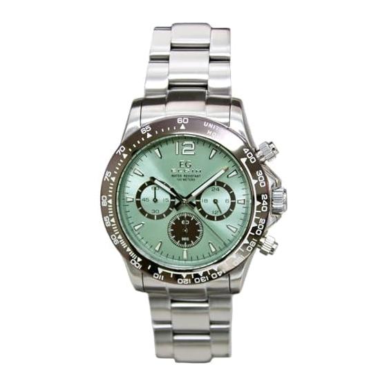 Мужские кварцевые часы Elgin ELGIN chrono EG-002-GR зеленые