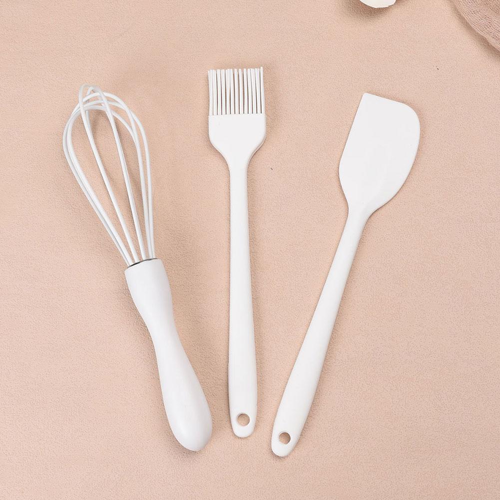 Set Copt Silicon Spatulă Răzuitor Cremă Tort Bucătărie Casnică Tel Ou Perie Ulei Barbecue Gadget Consumabile Bucătărie