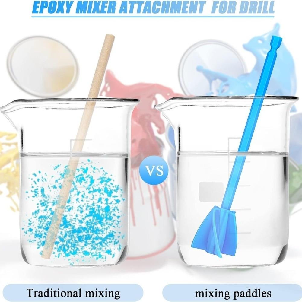 Epoxihartsblandare Färgmixer Borr Minskar Bubbelbildning