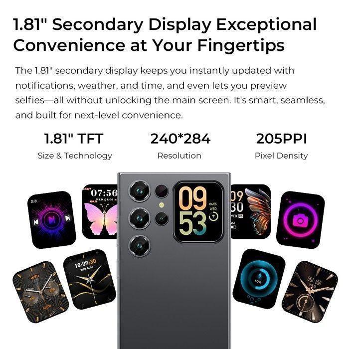 OUKITEL C62 Pro Portable Telephone 24GB+256GB Smartphone 6.88" FHD+ Battery 5150mAh Android 15 13MP Camera Dual SIM 4G/NFC Blue