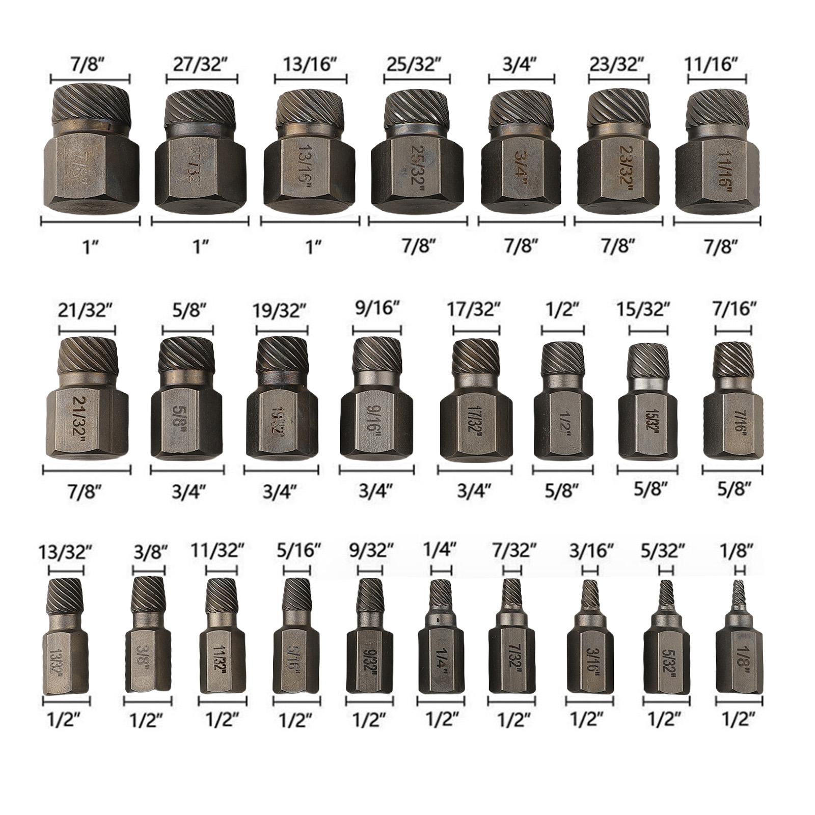 

Broken Bolt Remover Bolt Remover Set Mechanic Workshop DIY Projects Marked With Specifications Removes Bolts And Studs China Mainland