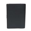 Used 12564 Agenda PM R20426 8001 LV Logo Charcoal Gray Diary with 6-hole Vuitton Card Case Taiga Ardoise Men's from