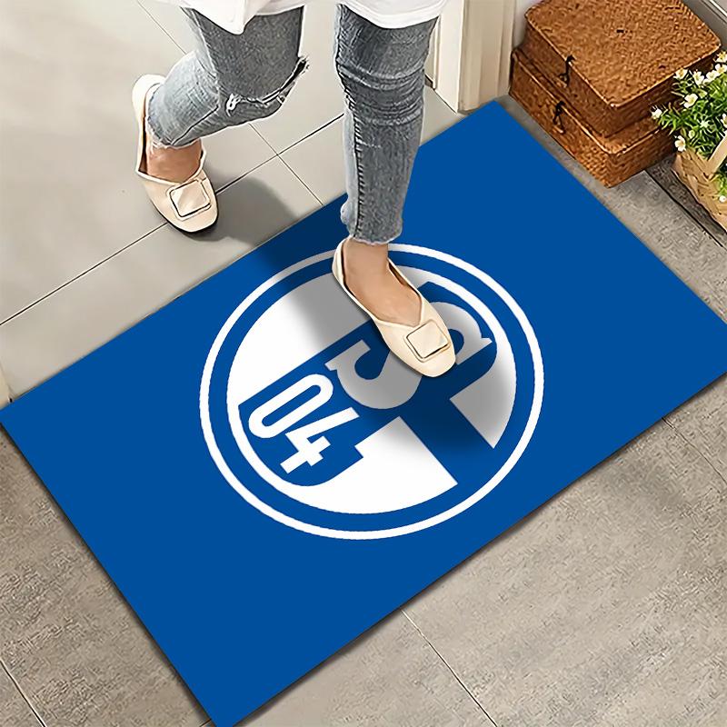 Fc Schalke Carpet Rug For Living Room Bedroom Home Sofa Decoration Kids Play Nonslip Floor Mat