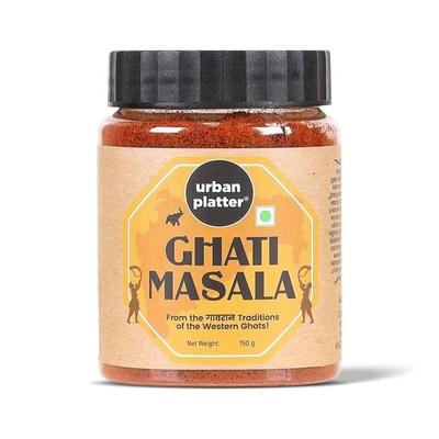 Urban Platter Maharashtrian Ghati Masala, 150g [Gavran Ghati Masala, Authentic Maharashtrian Masala, Premium Spices, Natural Oils Preserved]