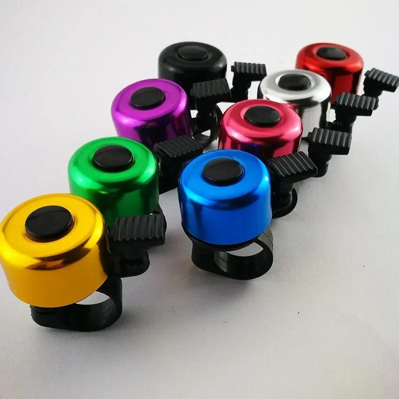 1pcs Bicycle Bell Alloy Mountain Road Bike Horn Sound Alarm Doorbell Safety Warning Cycling Handlebar Metal Ring Call MTB 250401