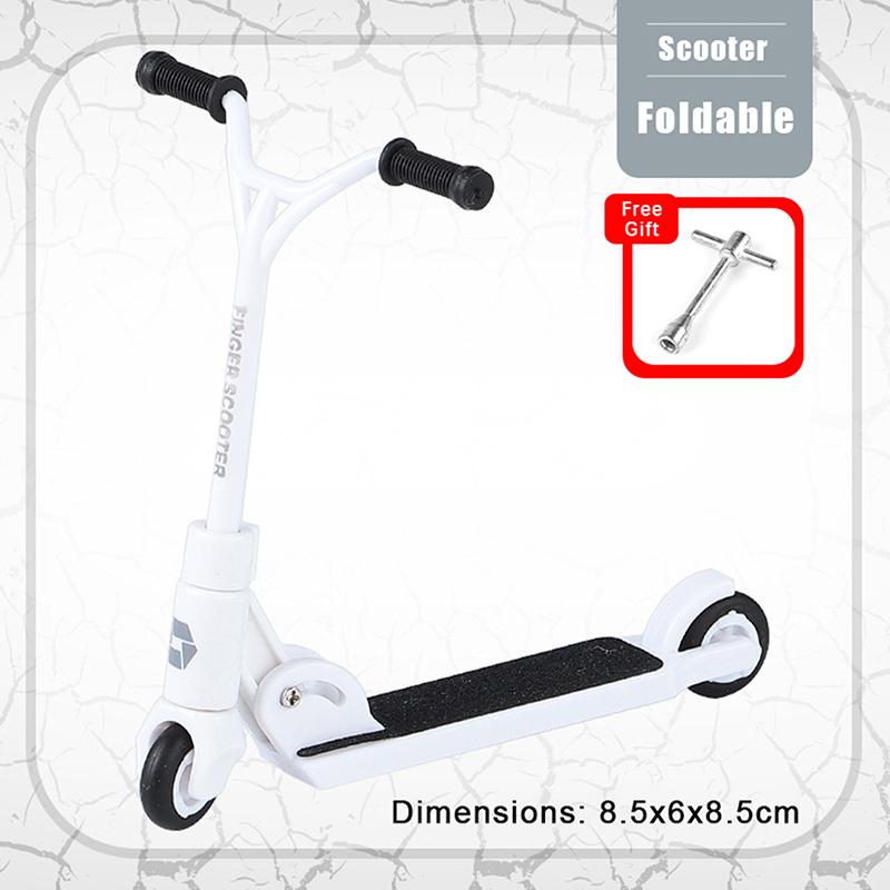 Kids Creative Finger Scooter Kick Scooter Finger BMX Foldable T-type Finger Scooter With Brake Educational Toys