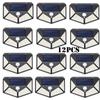 2/4/8/10PCS Solar Light Outdoor 100 LED Wall Lamp PIR Motion Sensor Lamp Waterproof LED Lights For Garden Street Decoration