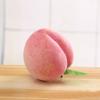 10pcs Durable Mini Artificial Foam Peach Handicrafts Realistic Fake Peach Fruit Lifelike Faux Fruit Ornament Home Decor