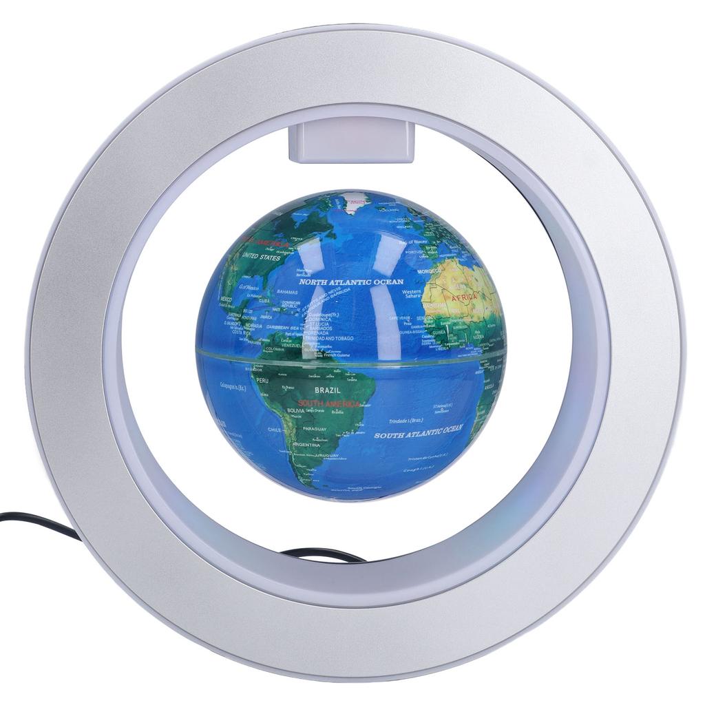 Floating Globe Magnetic Levitation Globe 100?240V Home Decoration Ornament for Birthday GiftUS Plug