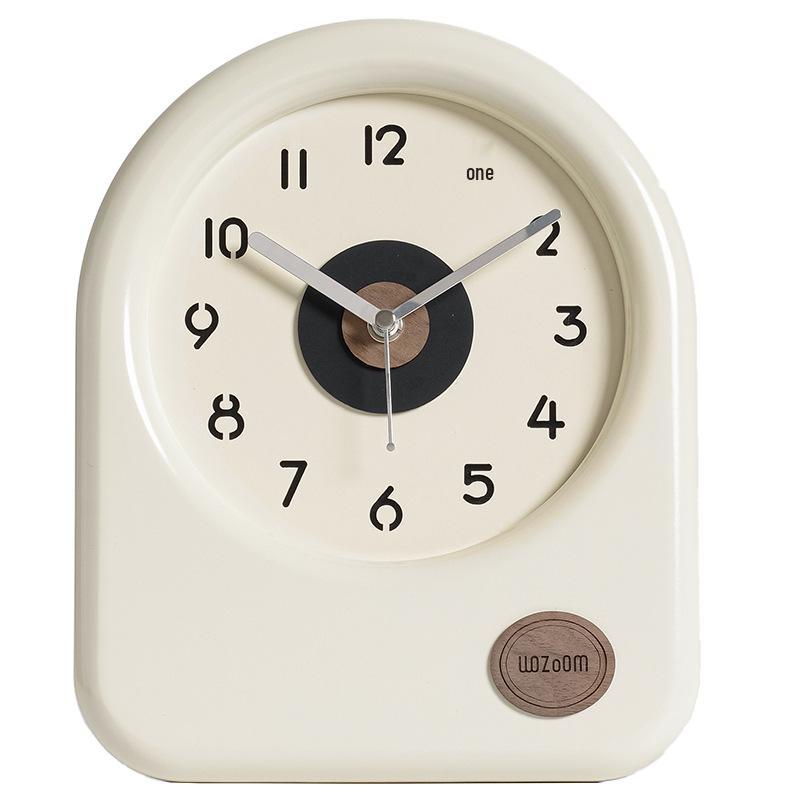 Wozoom Elegant Table Clock for Living Room, Entryway, or TV Cabinet - Stylish Desktop Decoration.