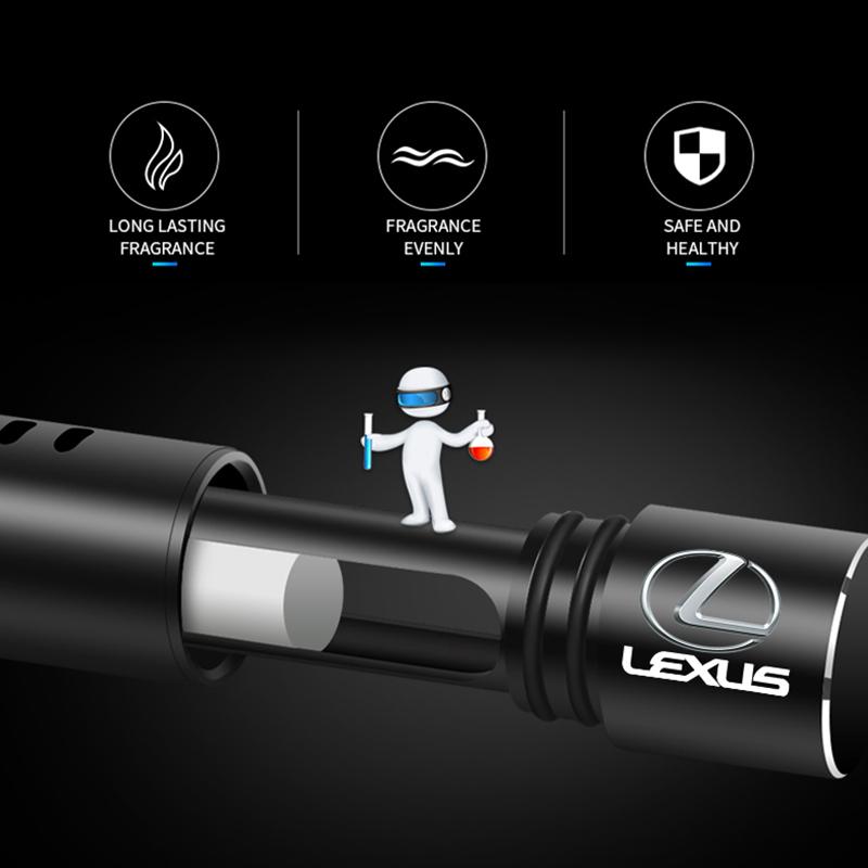 Car Air Freshener Vent Clip Outlet Air Condition Diffuser Solid Flavoring Perfume For Lexus ES