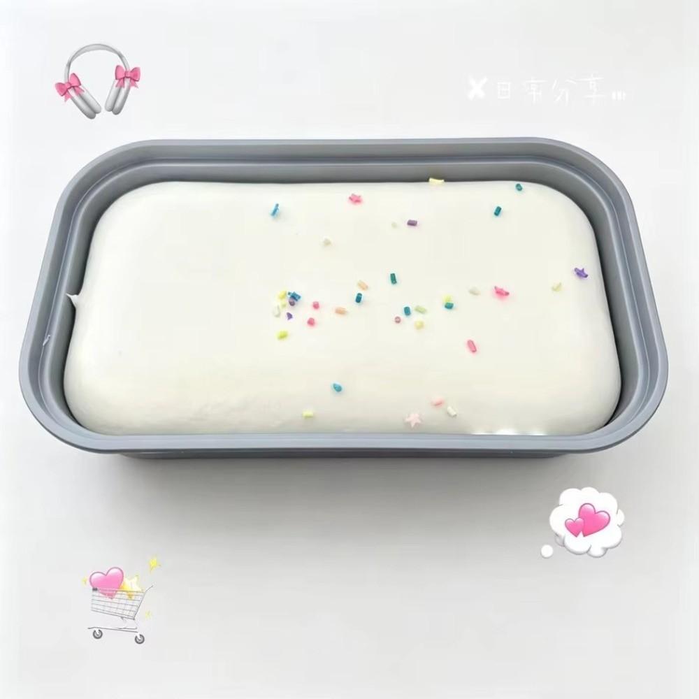 Slow Rising Sticky Box Cake Squishy Toy Super Soft Sensory Fidget Toy Cake Squeeze Toy  Hand Relax