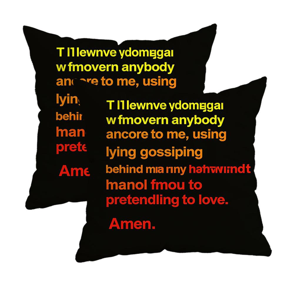 Colorful Faces On Pillow Coverszipper Design, Decorative Pillowcase, 45X45 Cm Pillowcase
