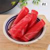 4 Pcs Simulated Hotpot Ingredient Model Mini Fake Vegetable Realistic Beef Roll Restaurant Store Barbecue Shop Display Decor