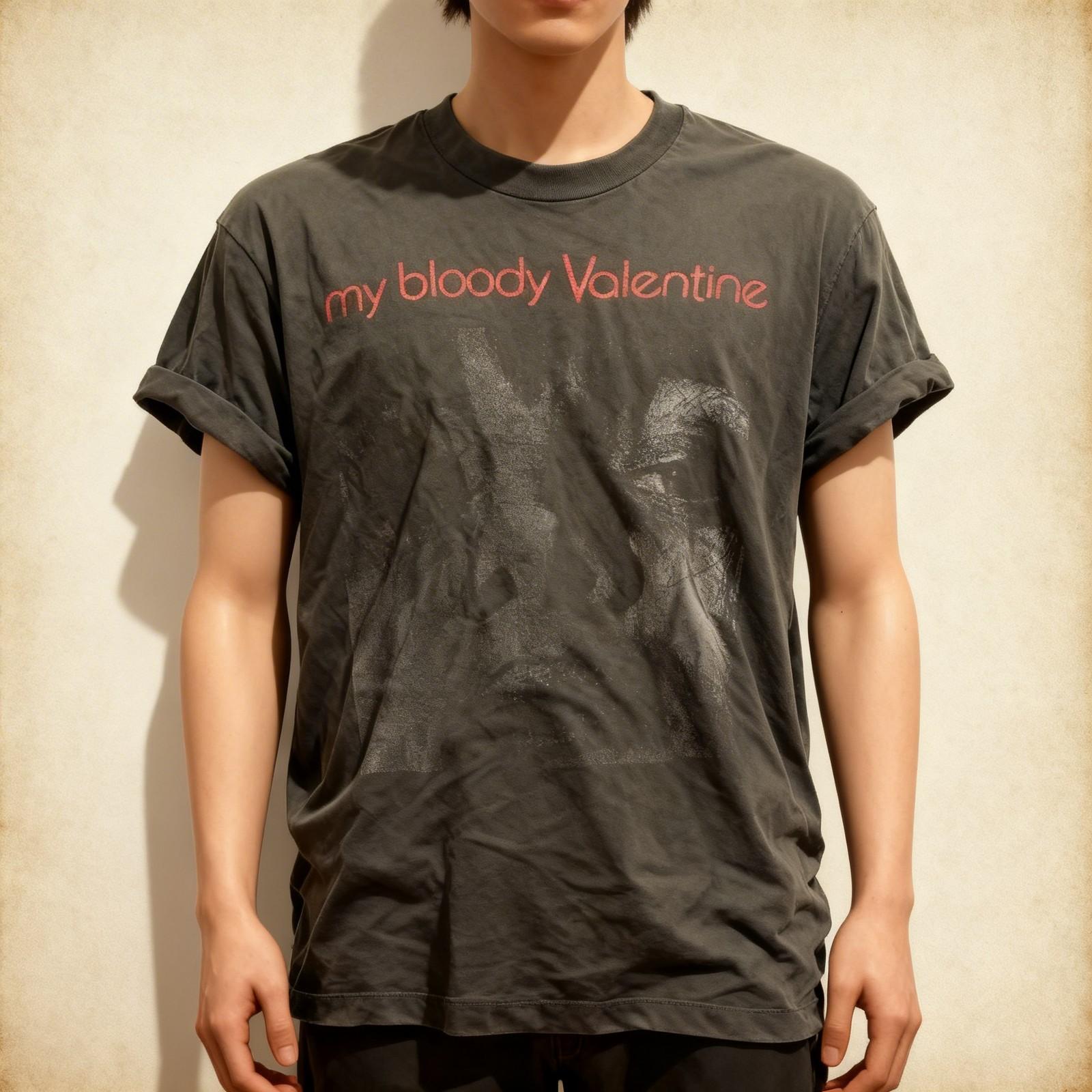 Vtg 1990’s My Bloody Valentine Feed Me With Your Kiss Black Unisex T-Shirt XXXXL
