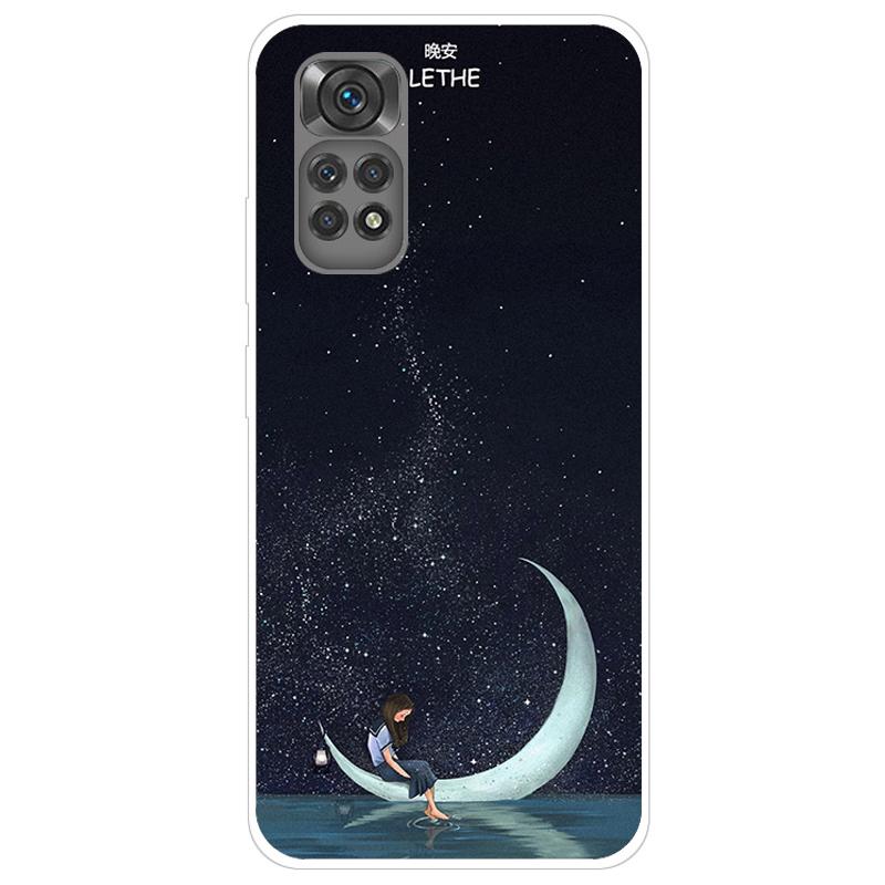 Für Xiaomi Redmi Note 11 Pro 5G 11S Globale Telefonhülle Xiomi Red mi Note11 11pro 4G Silikon-Rückseiten-Schutzhülle aus schwarzem TPU