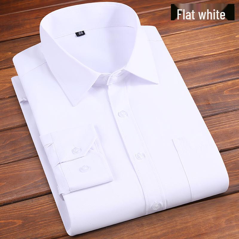 Men's Professional Business White Shirt – Long, Short, and Half Sleeves for Spring/Summer Formal and Casual Wear.