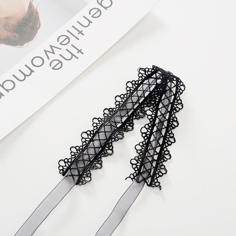 Lace Collar & Eye Mask Set: Sexy, Cute, Hollow Design