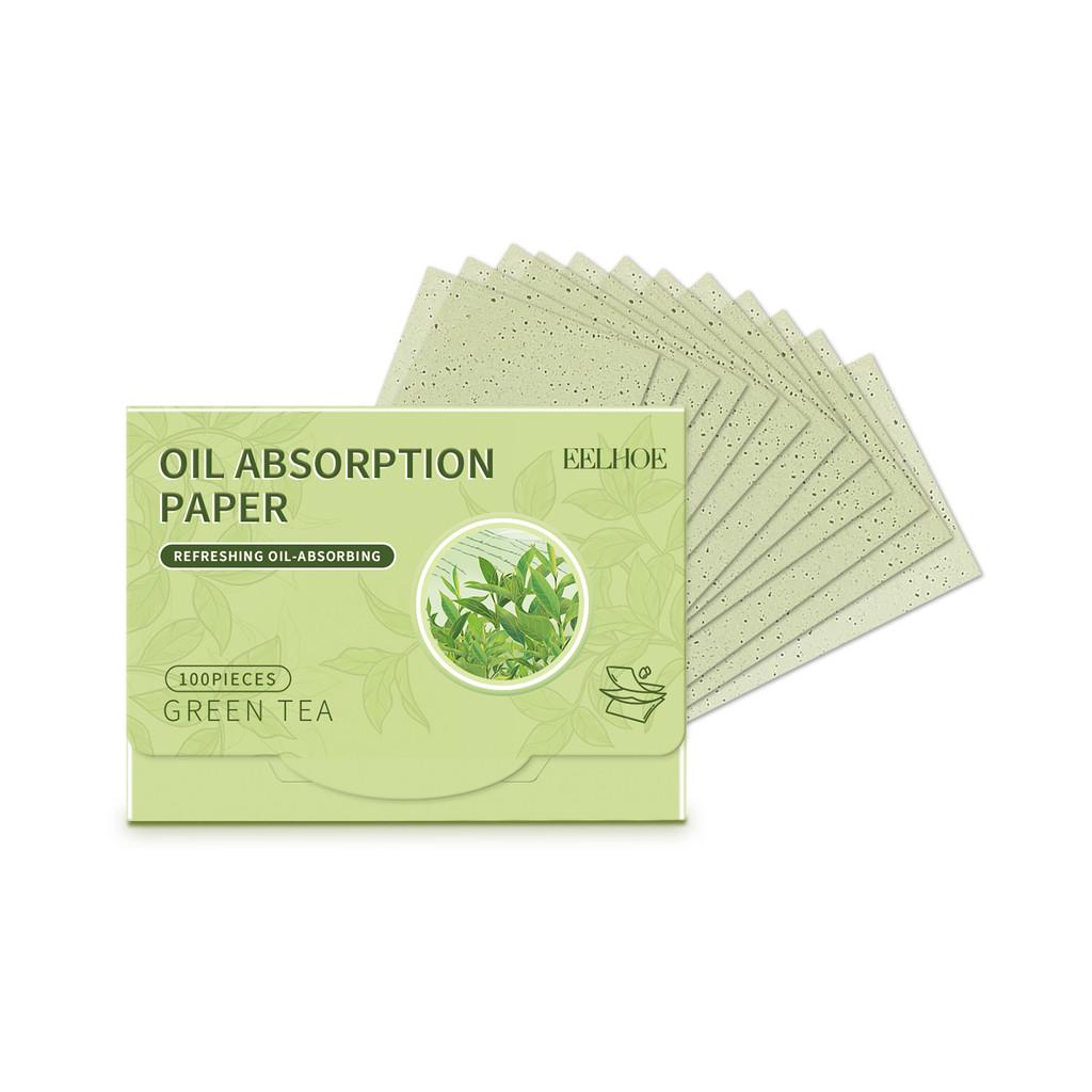 Eelhoe Fresh Green Tea Oil Absorbing Sheets For Gentle Daily Cleansing And Comfort