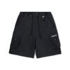 Casual Shorts Men's Black Moderate AKSV509-3