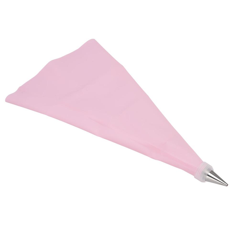 EVA Piping Bag Stainless Steel Cream Pastry Nozzle Durable Cake Decorating Kit Home Kitchen Baking
