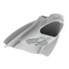 Speedo DMC Elite Size L Fins, Unisex, White,