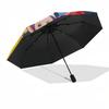 Teletubbies, Christmas Automatic Opening and Closing, 8 Rib Structure Portable Umbrella, Suitable for Men and Women In All Seasons  Perfect