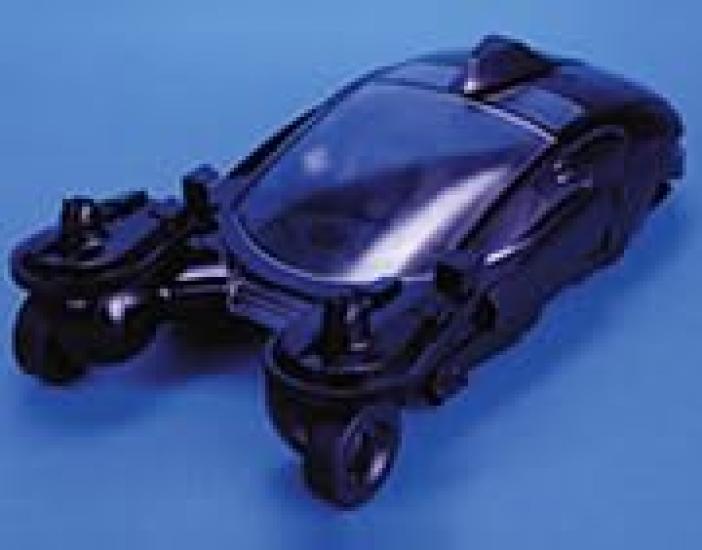 Back to the Future II Future Car UDF Police Spinner Blade Runner