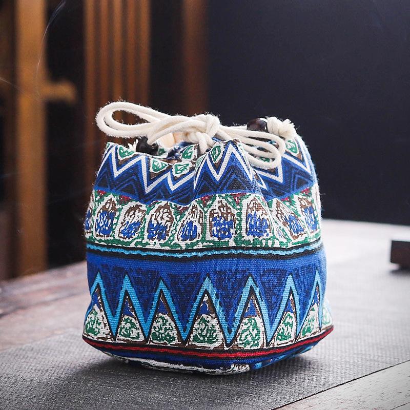 Mehrzweck-Reise-Aufbewahrungstasche für Teegeschirr, Baumwolle, Teetasse, antike Armbänder, Schmuck, Schutzhülle, japanisches Mittagessen, Geschenk, Dekorationstasche