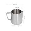 Stainless Steel Frothing Pitcher With Scale Frothing Jug Coffee Pitcher  Milk Steaming