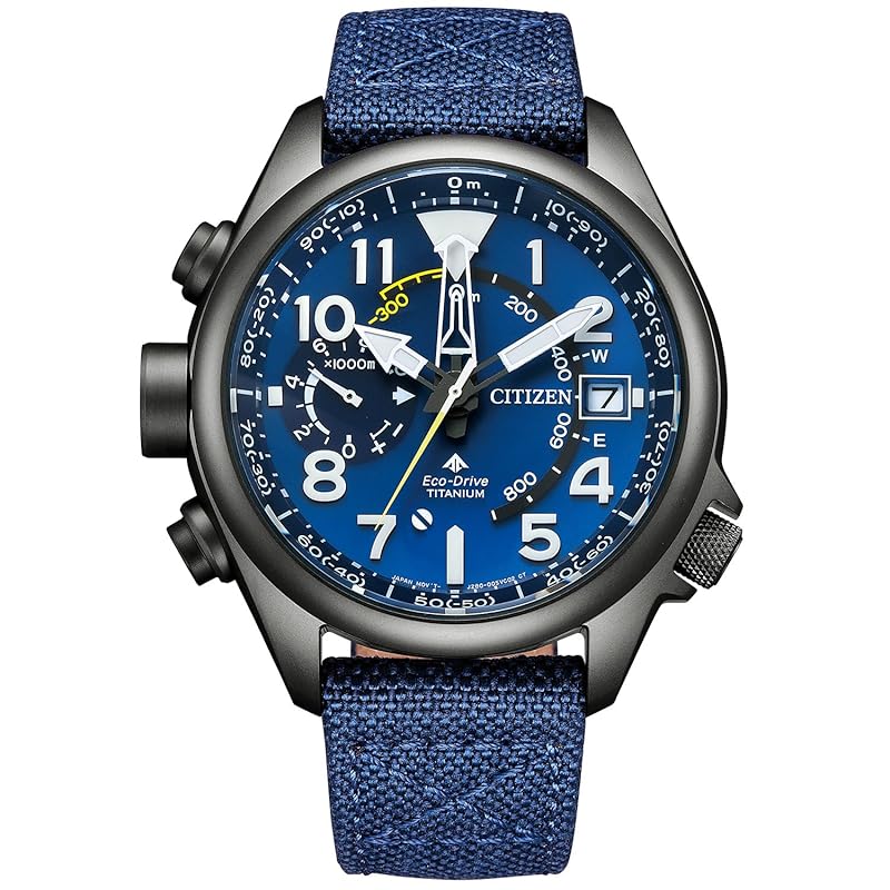 

[Citizen] watch pro master Alticron 20 ATM water resistant BN4065-07L men s blue
