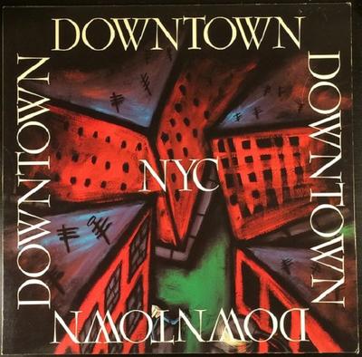 LP Record VARIOUS  Downtown NYC  A Compilation Of The 909501 Virgin 1988 US Rock Used