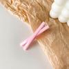 Korean Colorful Hair Clips: Children's Cross Clips & Candy Color DIY Hairpins