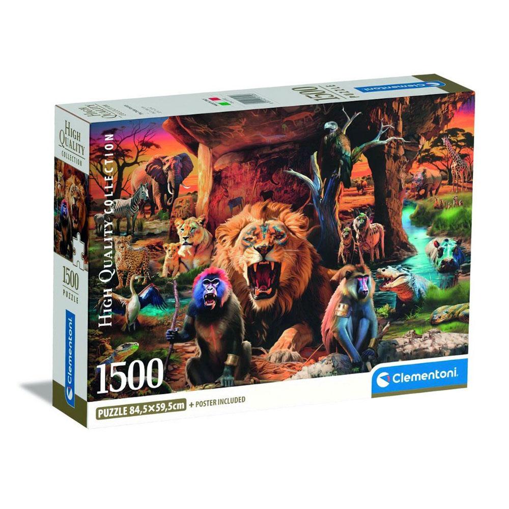 1500 Piece Puzzle. Compact The Tribal Society
