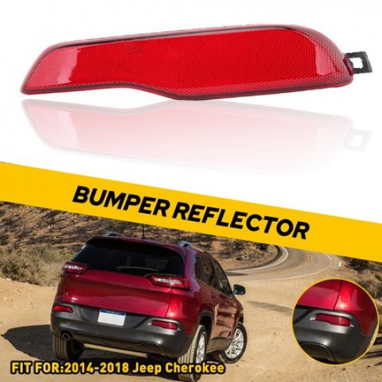 Right Passenger Rear Bumper Reflector Case For Jeep Cherokee 2014 15 16 17 18